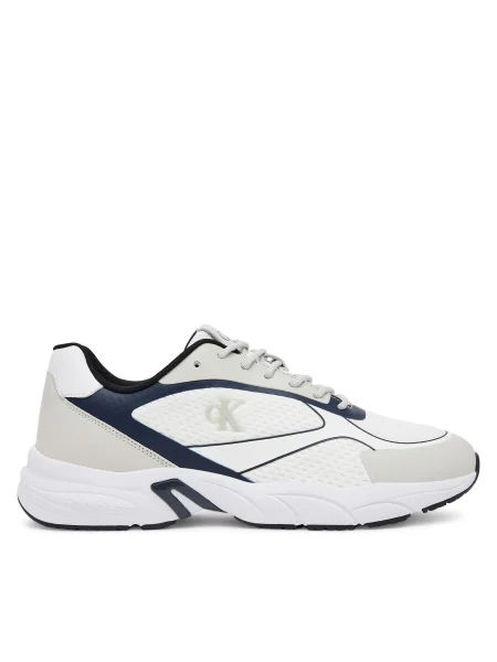 Calvin Klein Jeans Sneakers RETRO alb