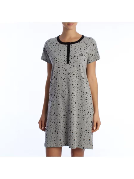 Pyžamo Kisses&love šedé