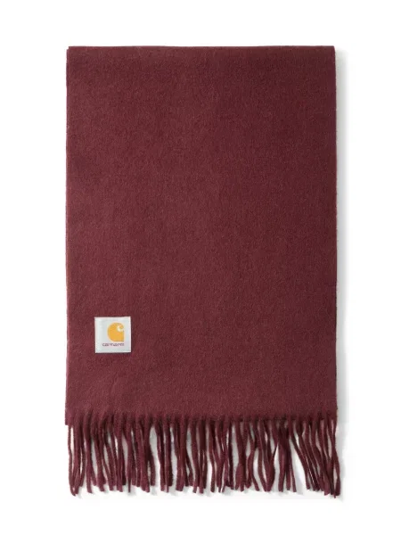 Carhartt WIP Fular Clan burgundy roșu