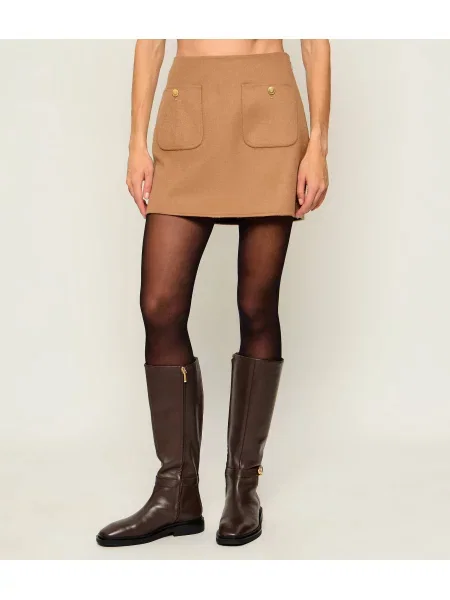 Tommy Hilfiger Fustă mini Maro deschis bej