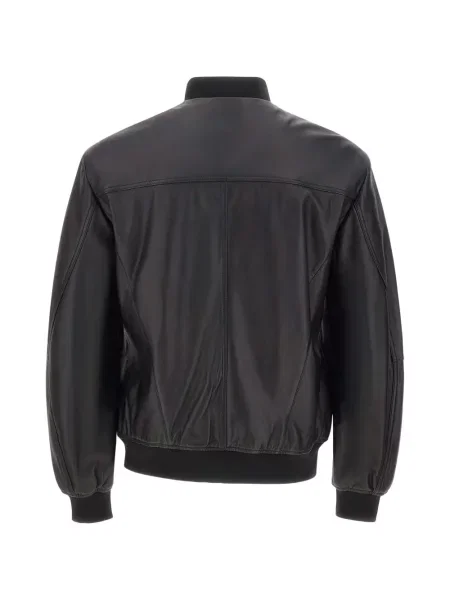 Geanta de piele Peuterey negru