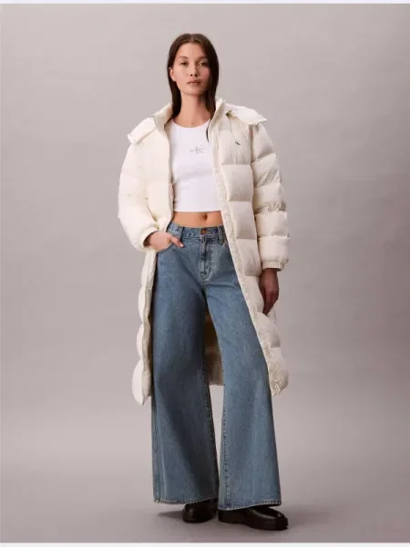 Farmer dzseki Calvin Klein Jeans bézs