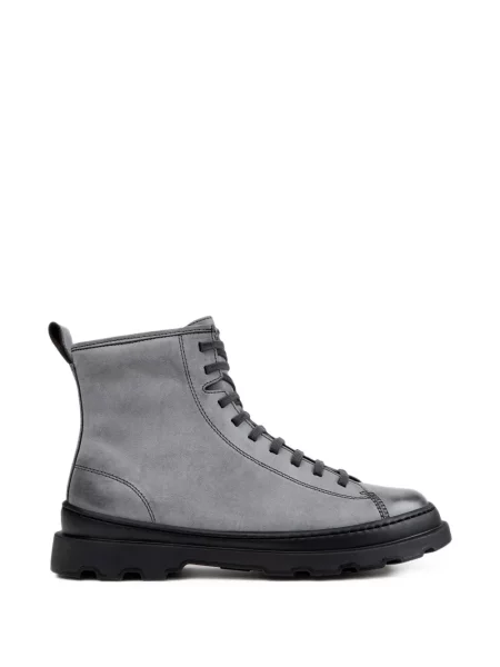 Botine Camper cu șireturi din dantelă gri