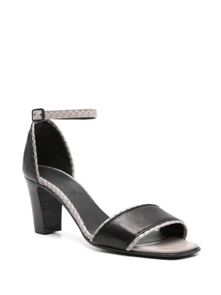 Sandale Pantanetti din piele negru