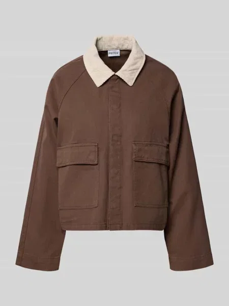 Kurtka dżinsowa o kroju regular fit z czystej bawełny model BETT' Pieces