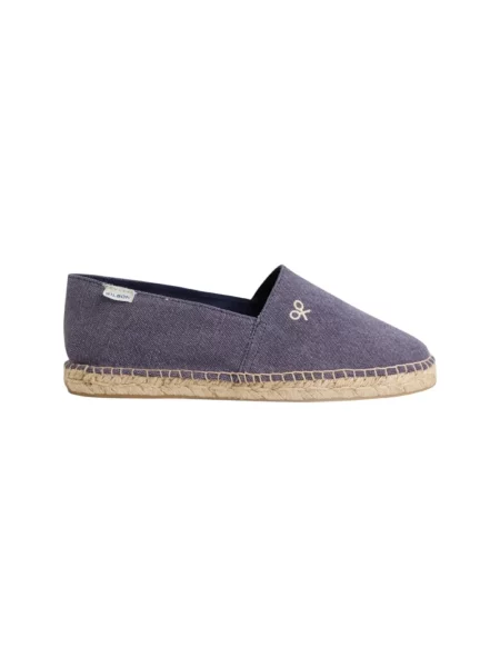 Espadryle Silbon klasyczne niebieskie