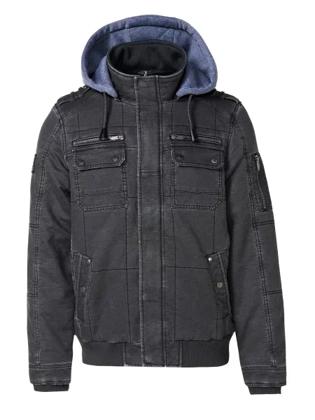 KOROSHI Geacă de iarnă albastru negru