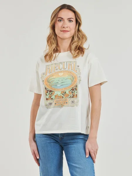 Hosszú maxi ruha Rip Curl fehér