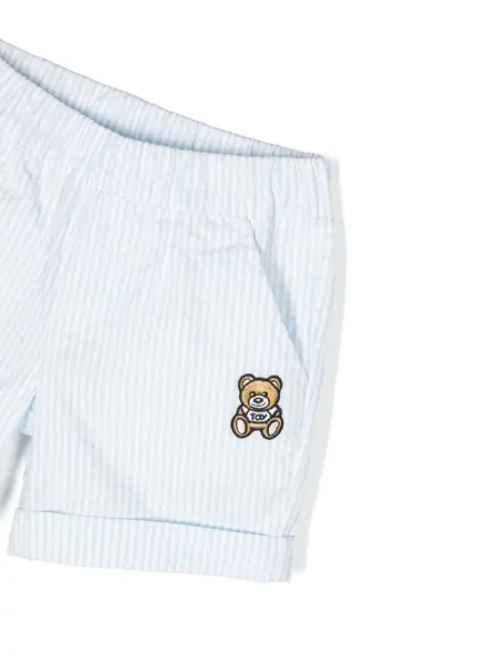Szorty dziecięce Moschino białe