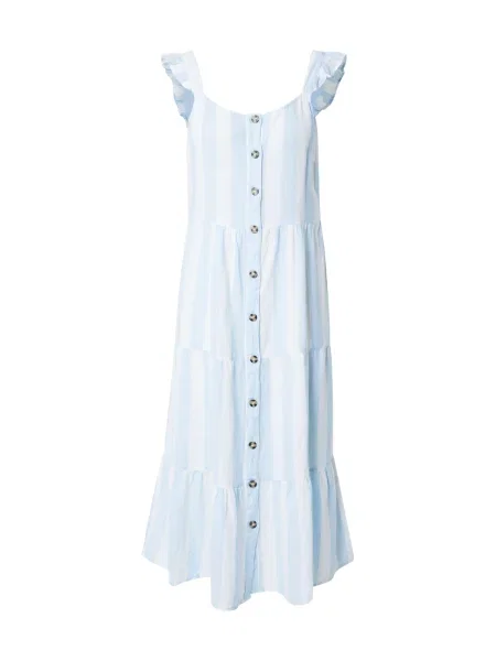 Vero Moda Rochie de vară Linn Albastru celest alb