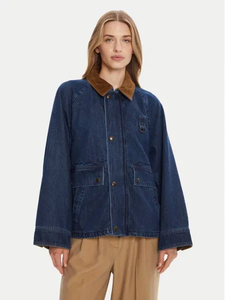 Jeansová bunda Polo Ralph Lauren modrá