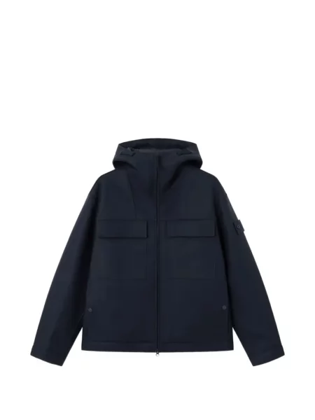 Geacă Stone Island cu strasuri albastru
