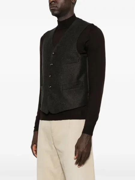 Vestă Emporio Armani maro