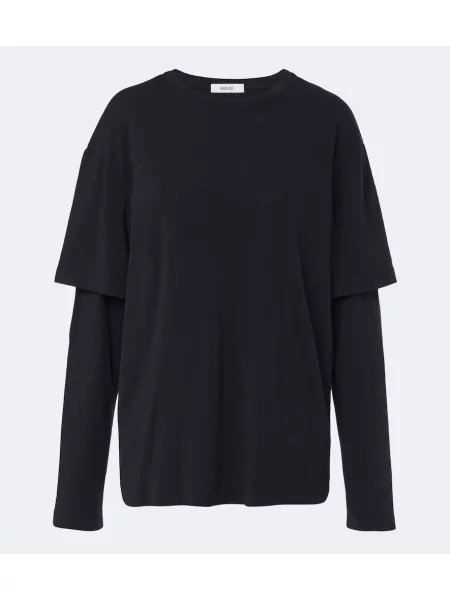 Tricou Agolde din jerseu albastru
