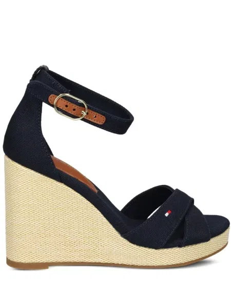 Sandale Tommy Hilfiger din piele albastru