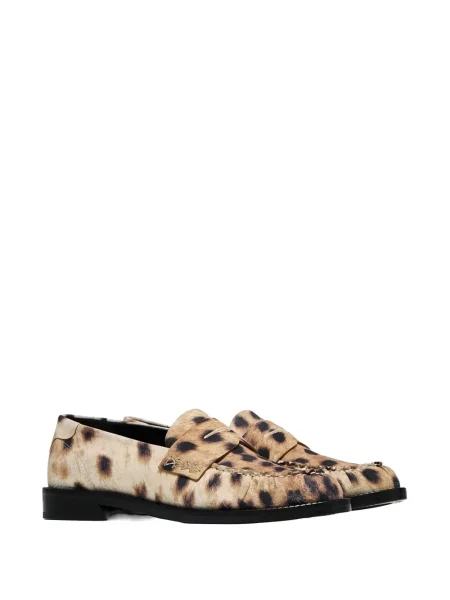 Pantofi loafer Vanda Novak cu imagine cu model leopard