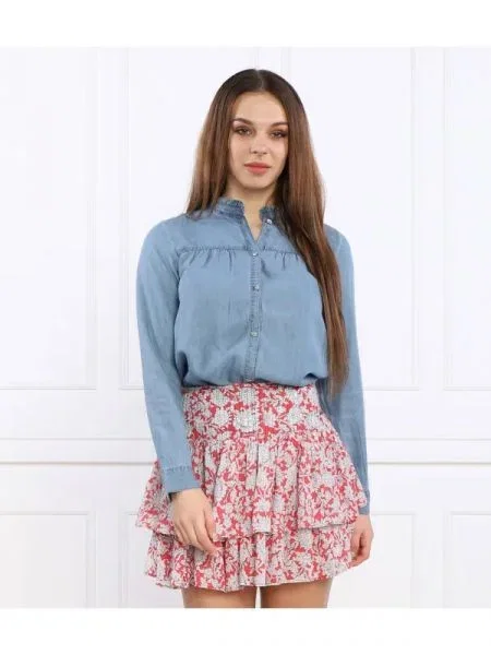 Pepe Jeans London Bluză BEATRIZ albastru