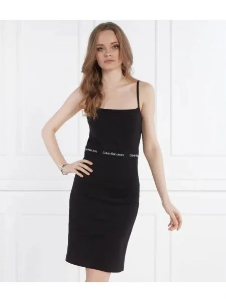 Calvin Klein Jeans Rochie negru