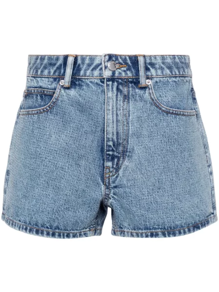 Pantaloni scurți din denim Alexander Wang albastru