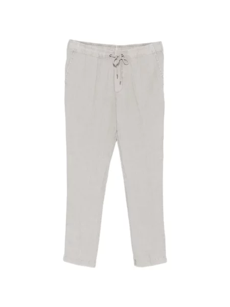 Pantaloni James Perse de in cu cordon gri