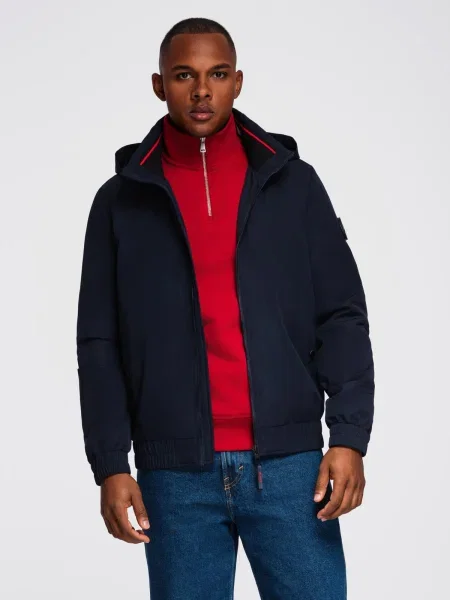 Geanta de piele Ombre negru