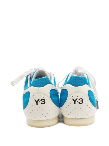 Sneakerși Y-3 din piele albastru