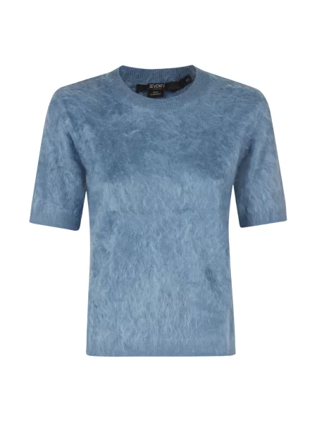 Sweter Seventy niebieski