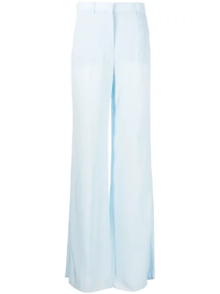 Pantaloni Sportmax albastru