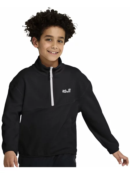 Детский свитер Jack Wolfskin черный