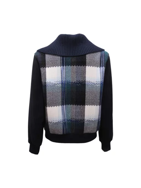 Sweter Missoni wełniany niebieski