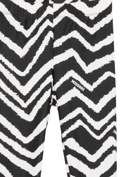 Legginsy dziecięce Missoni czarne