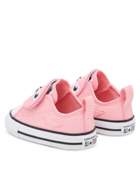 Converse Plátenky Chuck Taylor All Star One Strap ružová