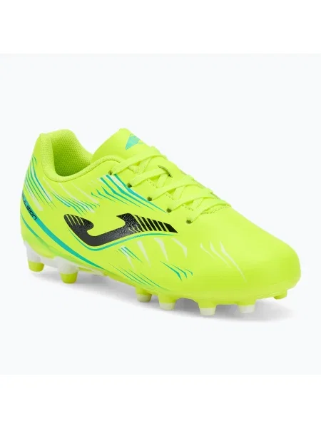 Ghete de fotbal pentru copii Joma Propulsion Jr FG fluor galben
