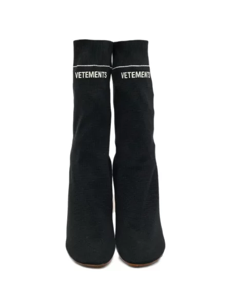Botine Vetements cu imagine negru