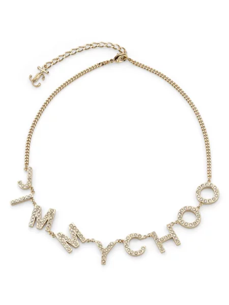 Colier Jimmy Choo auriu