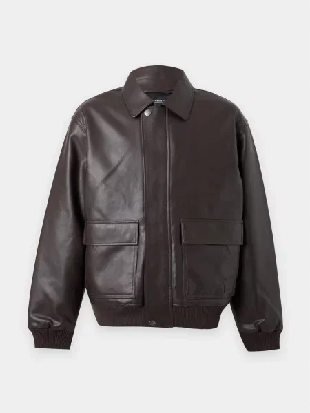 Carhartt WIP Geacă de primăvară-toamnă Arizona închis maro