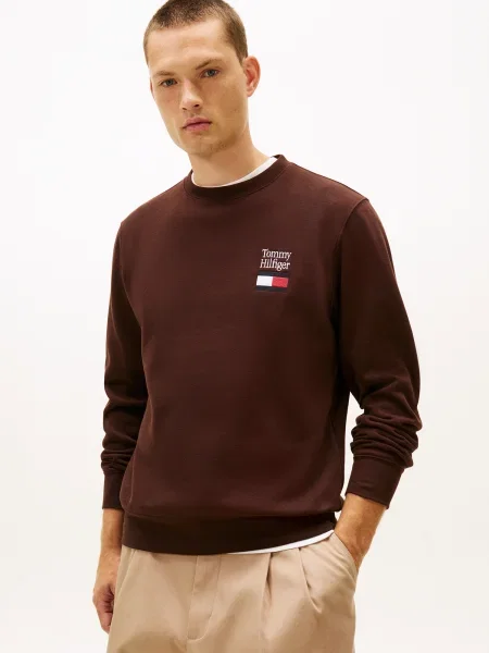 Majica Tommy Hilfiger rjava