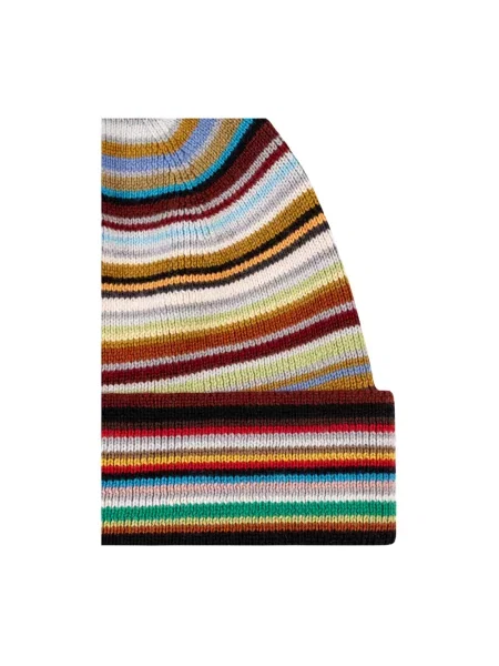 Czapka Paul Smith wełniana w paski
