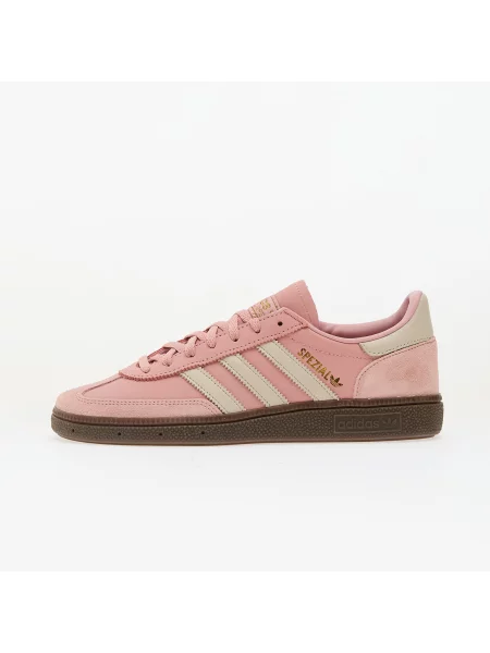 Маратонки от набук adidas Originals Handball Spezial розово