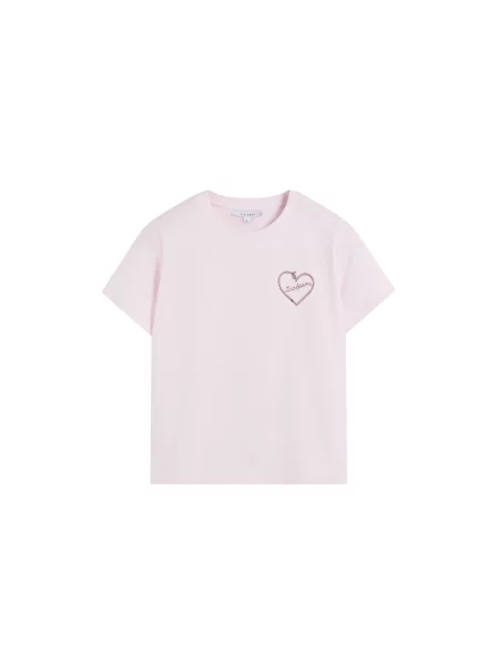 Scalpers Tricou / deschis roz