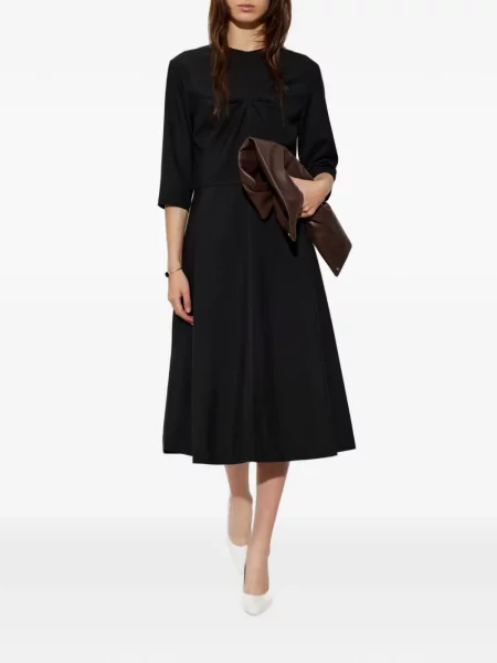 Rochie midi Marni de lână negru