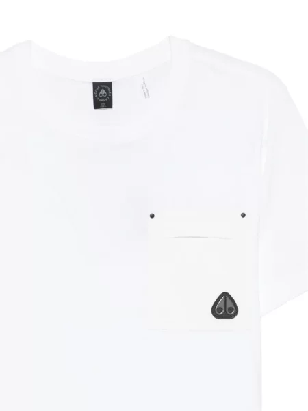 Tricou Moose Knuckles alb