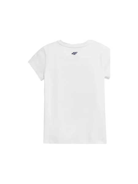 Tricou copii 4f alb