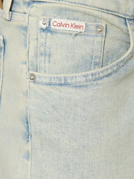 Calvin Klein Jeansy Skater Wide Fit blau