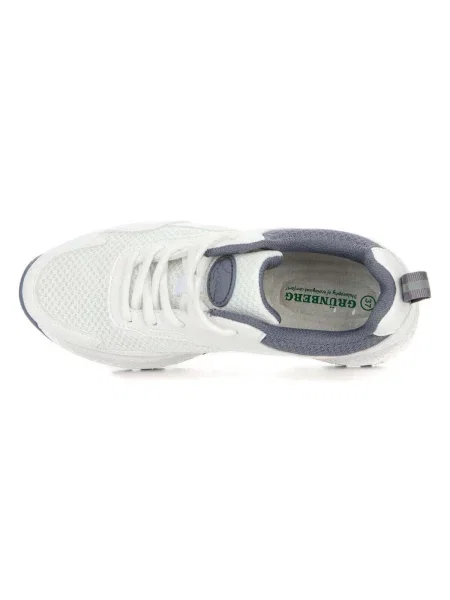 Pantofi Grunberg alb
