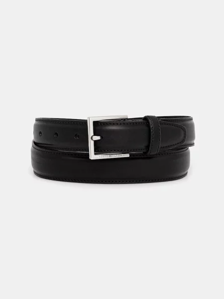 Usnjen Tommy Hilfiger črna
