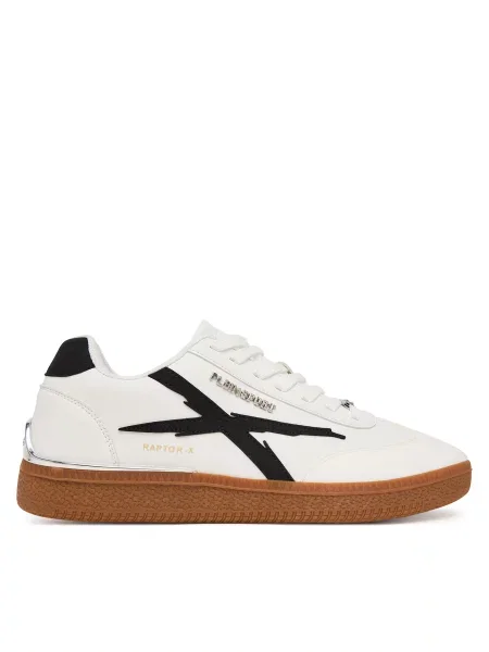 Sneakers Plein Sport Raptor-X SAFS alb