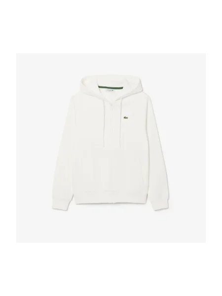 Lacoste Mikina Écru biela