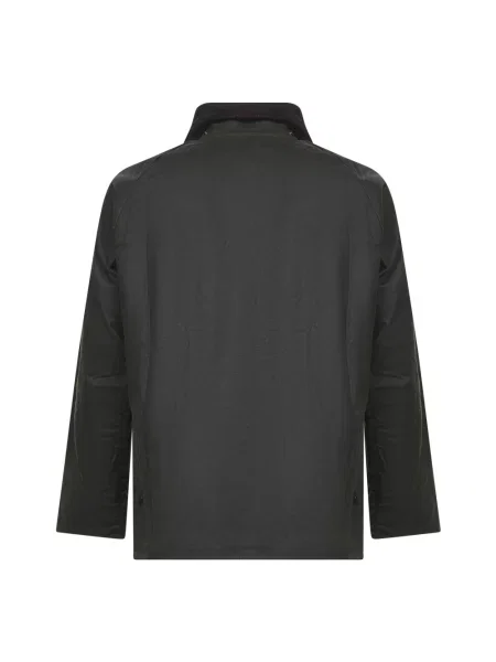 Lniana lekka kurtka Barbour zielona
