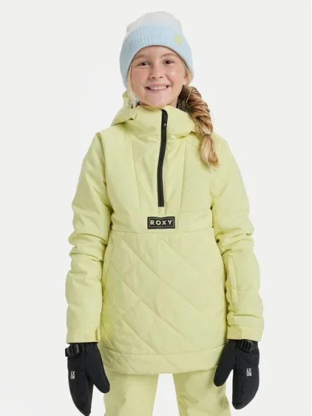 Roxy Geacă pentru snowboard Radiant Lines Overhead verde